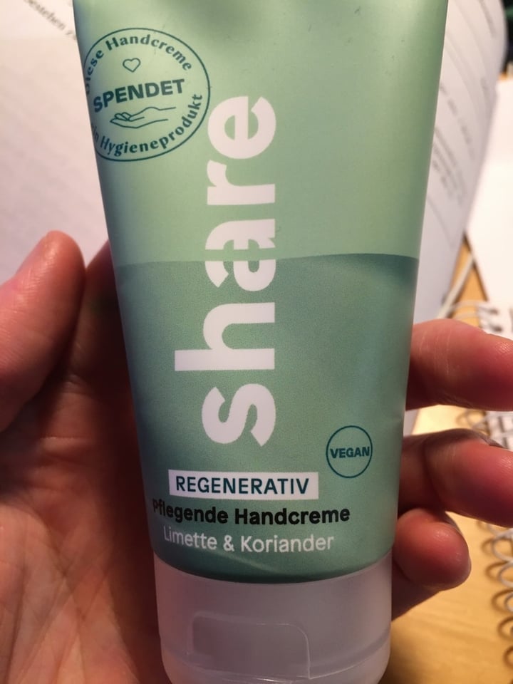 photo of Share Pflegende Handcreme Limette & Koriander shared by @panthenola on  09 Mar 2020 - review