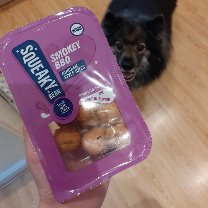photo of Squeaky Bean Smokey BBQ Chicken Style Bites shared by @jasminelilac on  05 Dec 2021 - review