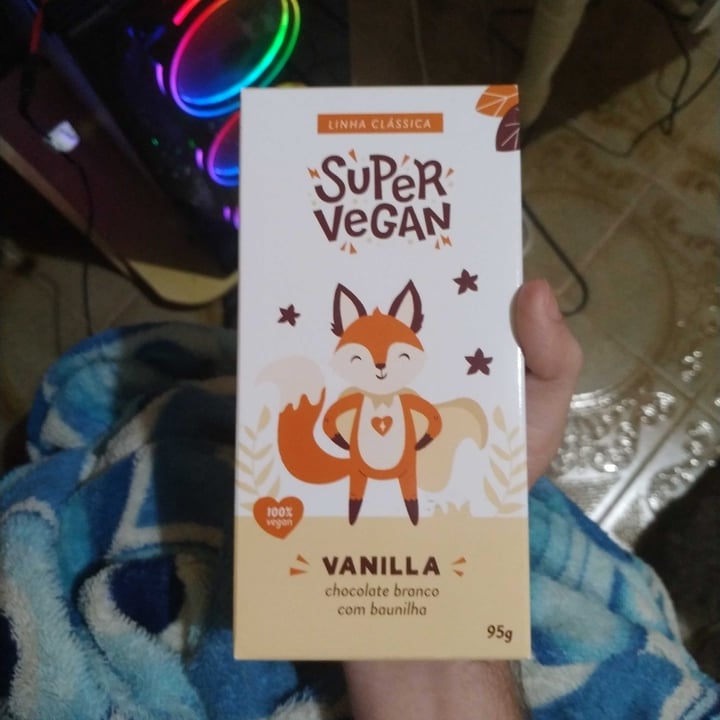 review photo of Super Vegan Barra de Chocolate - Vanilla (95g) shared by @alvaro434 on 28 Apr 2022 - review