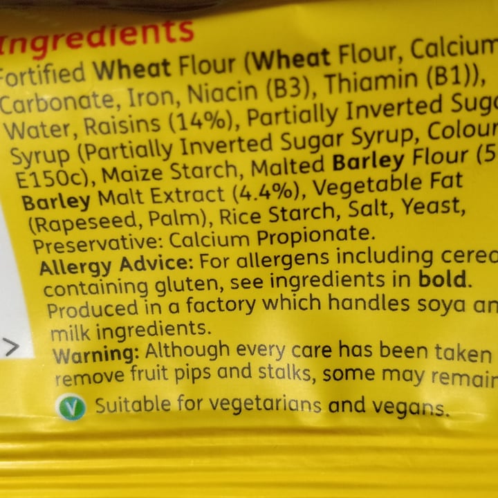photo of Soreen Malt Loaf shared by @compassionate on  27 Oct 2022 - review