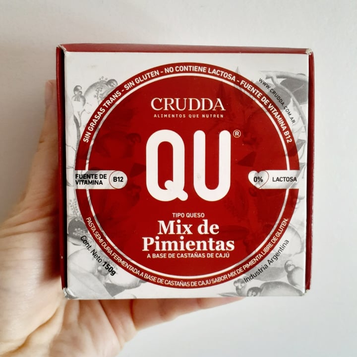 photo of Crudda Queso con Mix Pimientas a Base de Castañas de Cajú shared by @lalaveg on  27 Nov 2020 - review