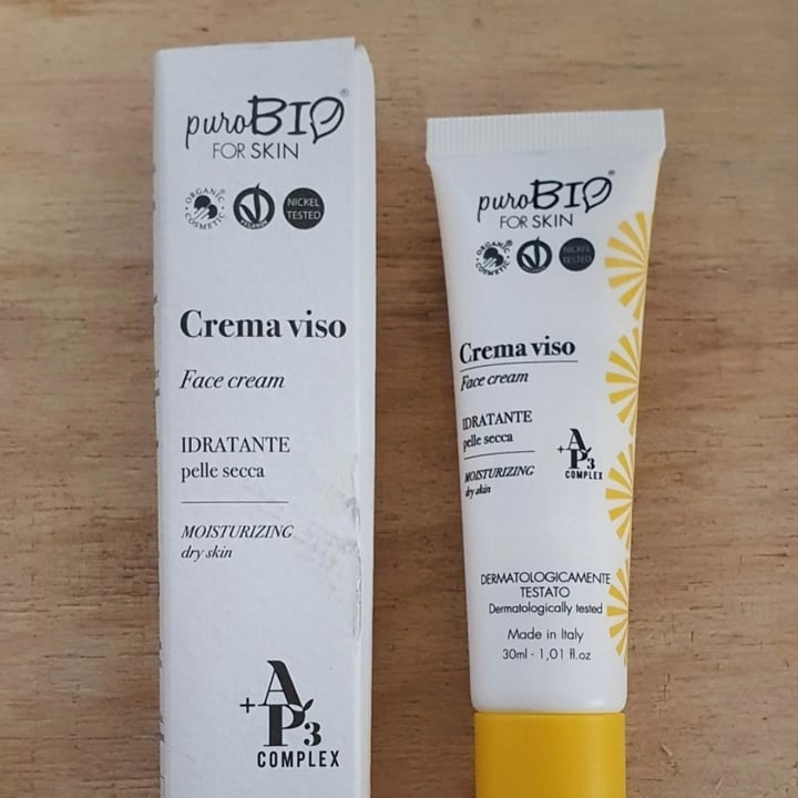 review photo of PuroBIO Cosmetico Crema Viso Idratante shared by @giulia944 on 12 May 2022 - review