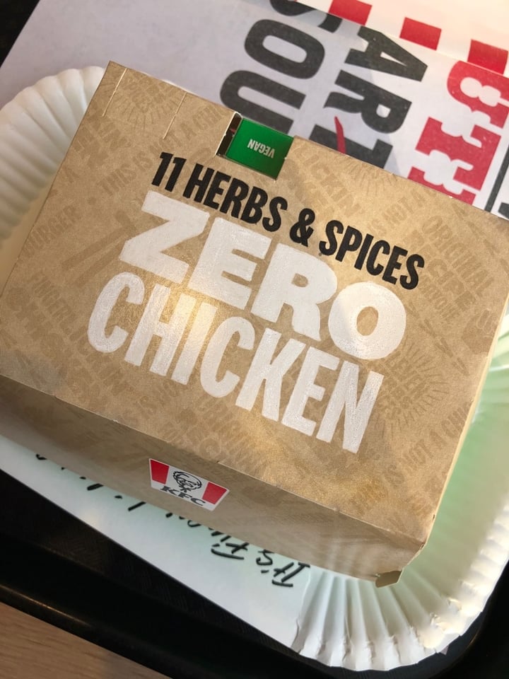 photo of Kfc Kfc Vegan "Chicken" Burger shared by @thesunflowergrl on  07 Feb 2020 - review