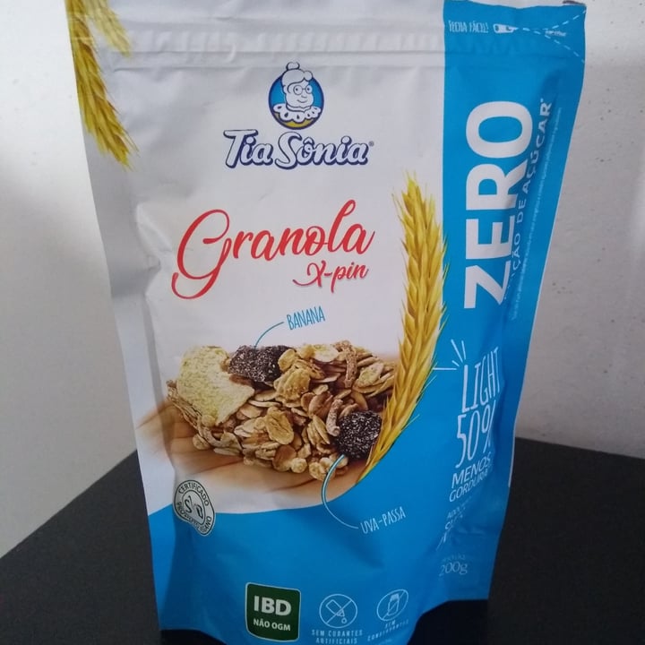 photo of Tia Sônia Granola X-pin Granola X-pin Tia Sônia shared by @valdecilau on  24 Apr 2022 - review