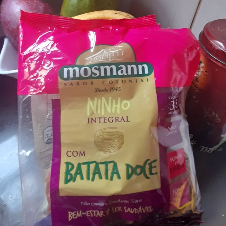 photo of Mosmann Macarrão Integral Com Batata Doce shared by @cdemarqui on  01 May 2022 - review