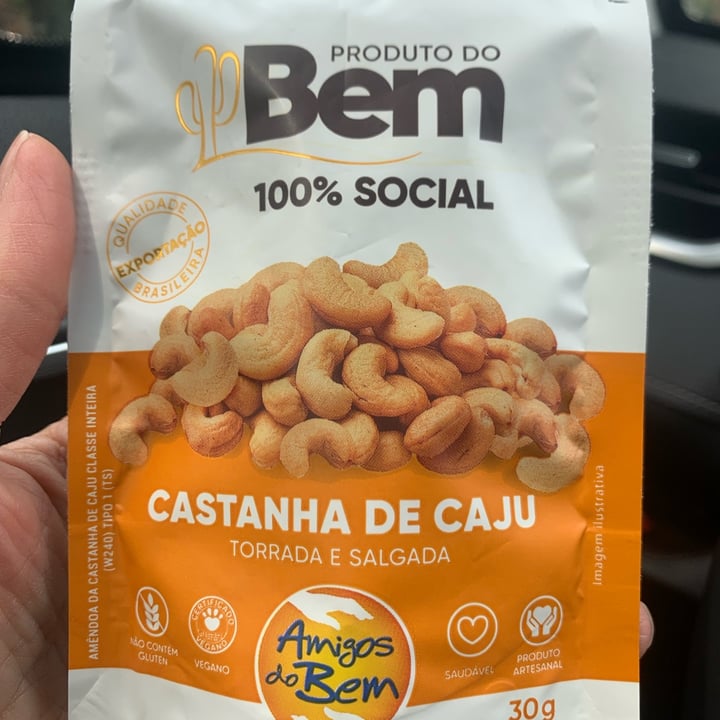 review photo of Amigos do bem castanha de caju shared by @nutriamandacamargo on 18 Aug 2022 - review