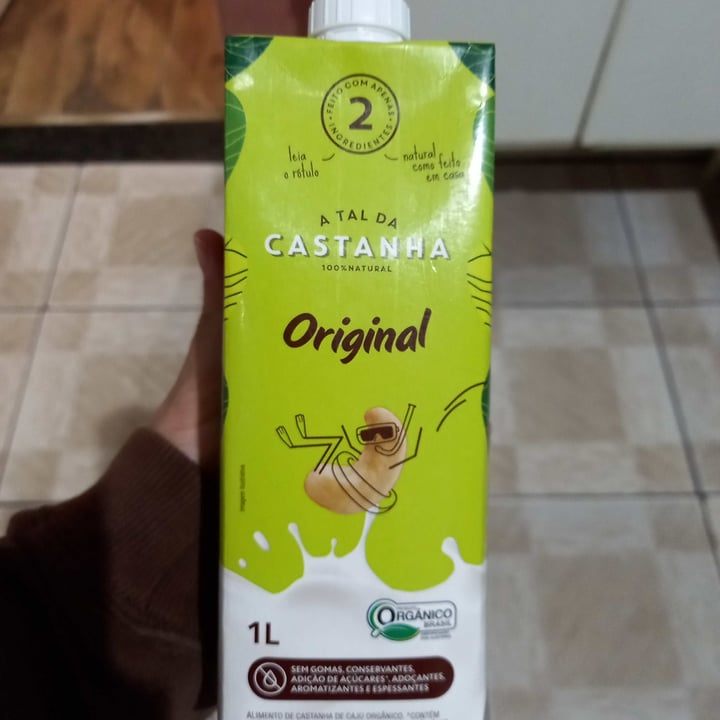 review photo of A Tal da Castanha Bebida vegetal shared by @isamonteiroliveira on 21 Jul 2021 - review