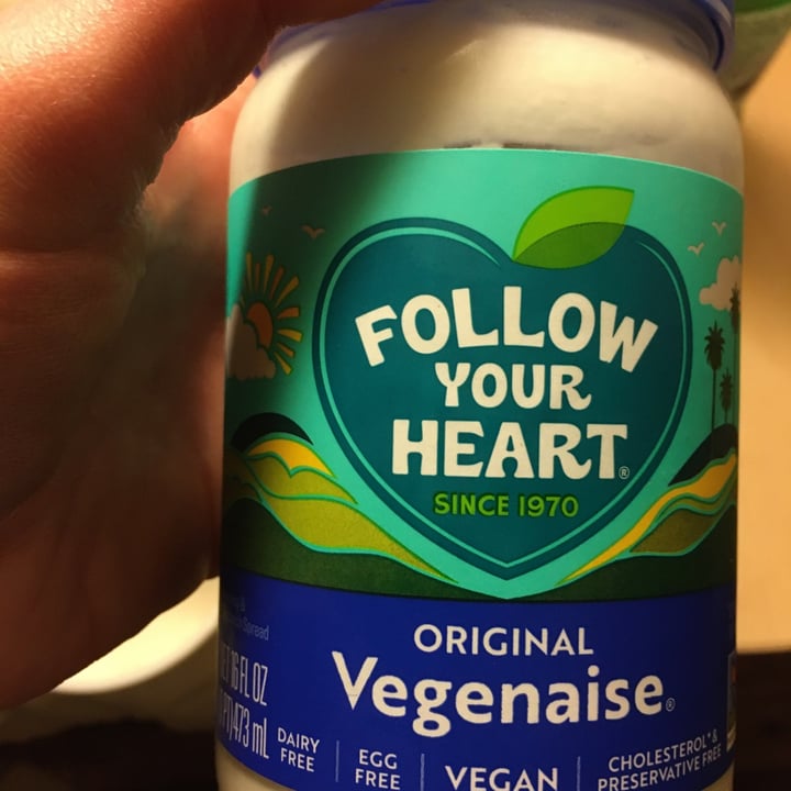 photo of Follow your Heart Original Vegenaise shared by @zoiammj on  17 Jan 2022 - review