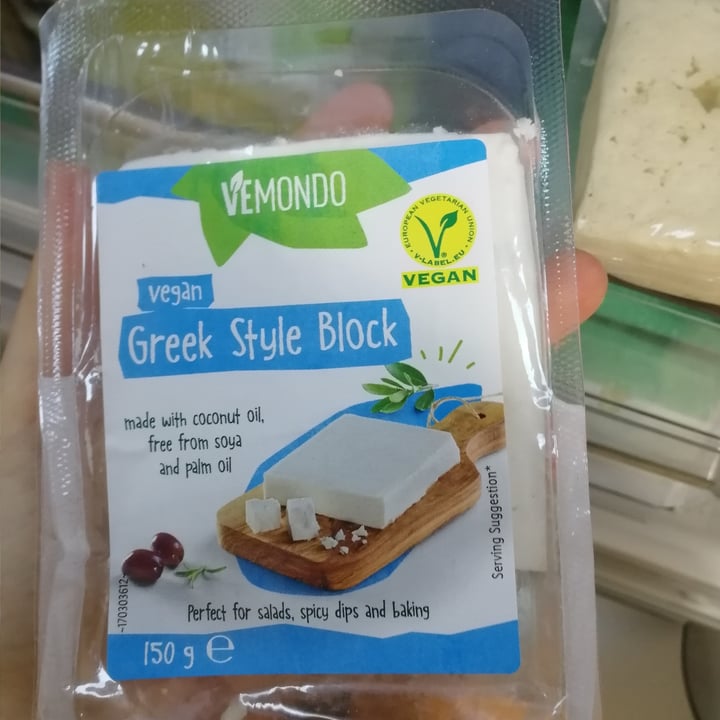 review photo of Vemondo Veganer Genießer Block Greek Style shared by @alicefa on 15 Mar 2022 - review