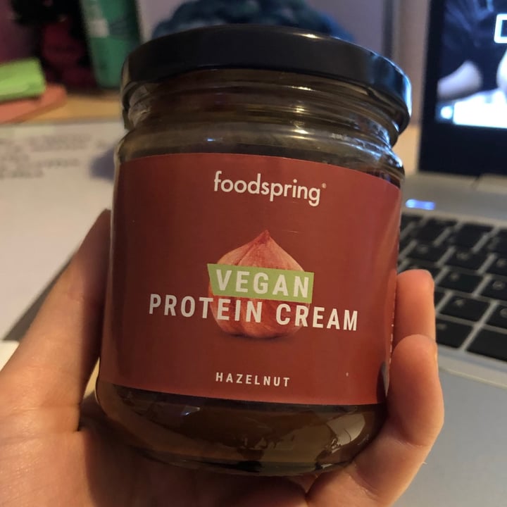review photo of Foodspring Vegan protein cream shared by @alicemonzani on 03 Jan 2022 - review