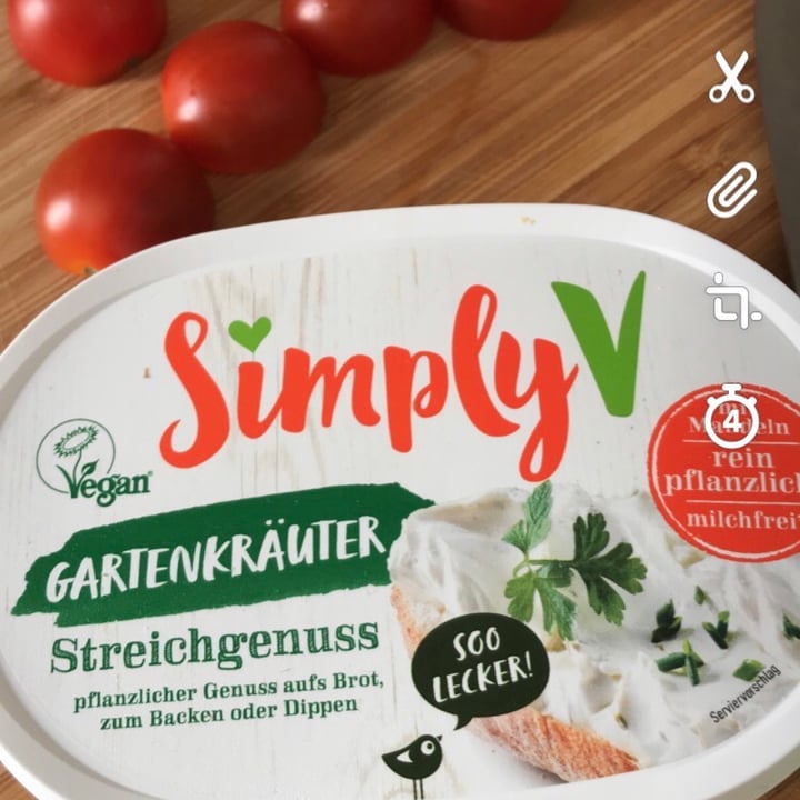 review photo of Simply V Cremiger Kräuter Streichgenuss shared by @lolascb on 04 Jan 2021 - review