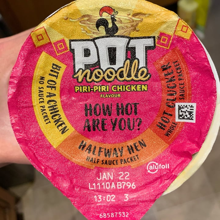 photo of Pot Noodle Piri Piri Chicken shared by @aprilknight on  02 Oct 2021 - review