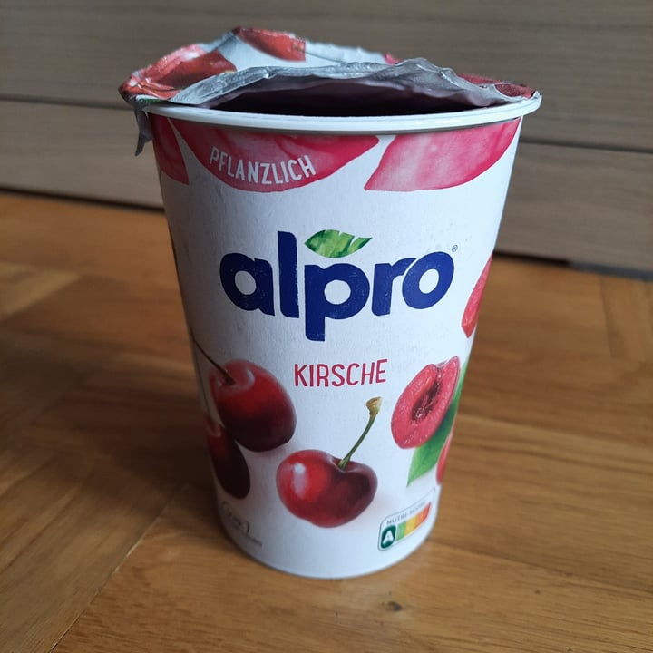 review photo of Alpro Cherry Yoghurt shared by @annapycha on 18 Jul 2022 - review