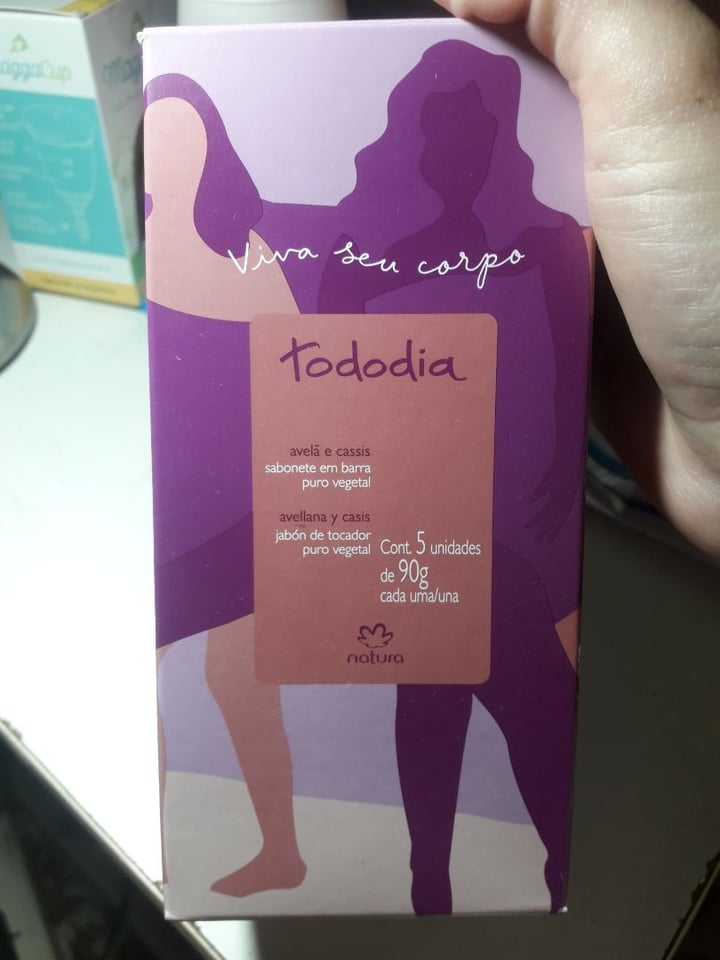 photo of Natura Jabon Todo Día "avellana y casis" shared by @agusguid0 on  07 Feb 2020 - review