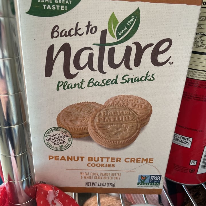 photo of Back to Nature Peanut Butter Creme Cookies shared by @slanderson34me on  25 Apr 2021 - review