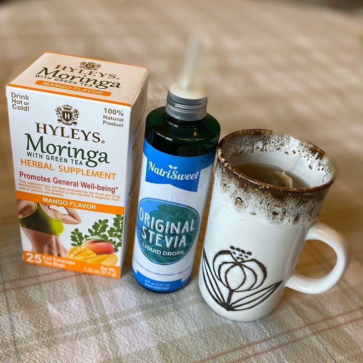 review photo of Hyleys Moringa with Green Tea Mango Flavor shared by @veganshannon on 14 Apr 2020 - review