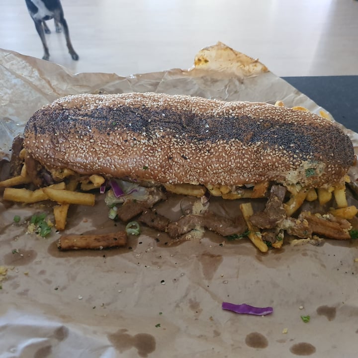 photo of Lekker Vegan Kloof Mixed Chickn and Beef Gatsby shared by @jesscaga on  16 May 2020 - review