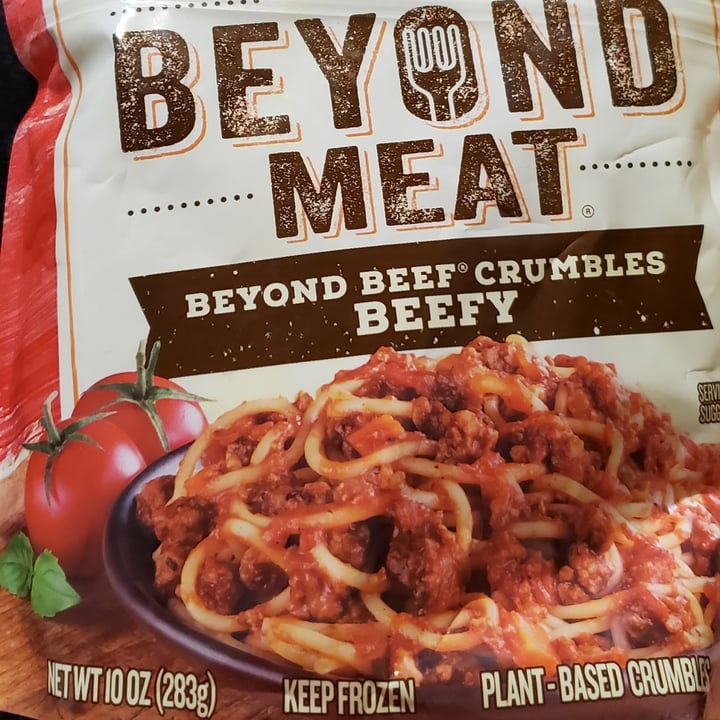 review photo of Beyond Meat Beyond Beef Crumbles Beefy shared by @shb2f on 29 Apr 2020 - review