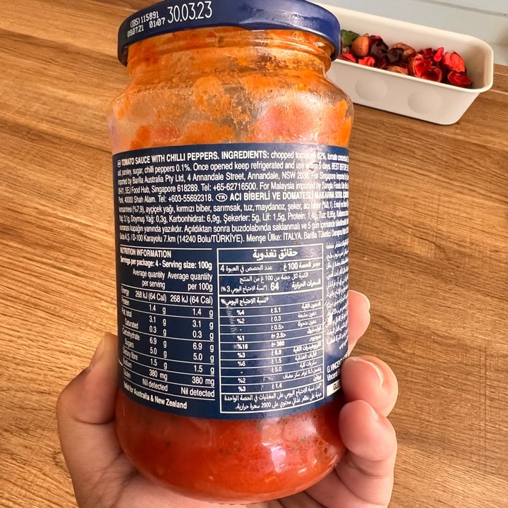 photo of Barilla Arrabbiata with Chilli Peppers shared by @astha91 on  19 Jan 2022 - review