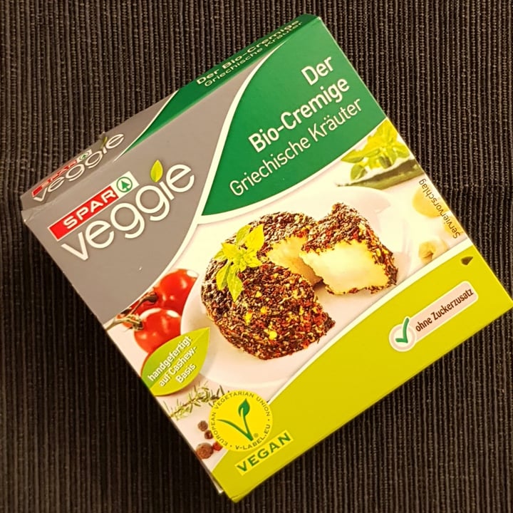 photo of Spar Veggie Der Bio-Cremige Griechische Kräuter | Organic Cashew 'Cheese' Greek Herbs shared by @vanpanda on  01 Feb 2021 - review