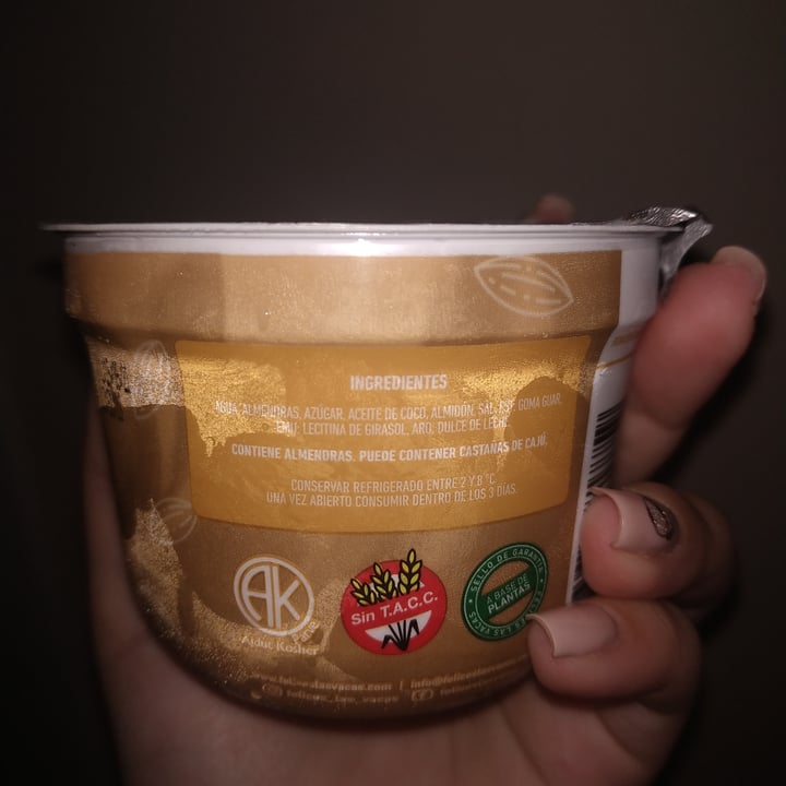 photo of Felices Las Vacas Postrecito De Dulce De Leche shared by @vegan2332 on  29 Mar 2021 - review
