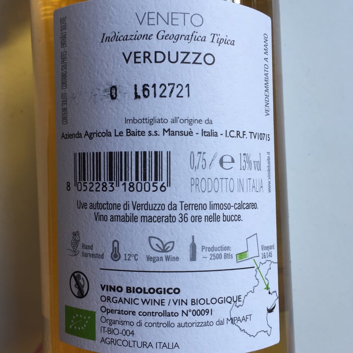 photo of Azienda agricola Le baite Verduzzo shared by @coccolandia on  06 Dec 2021 - review