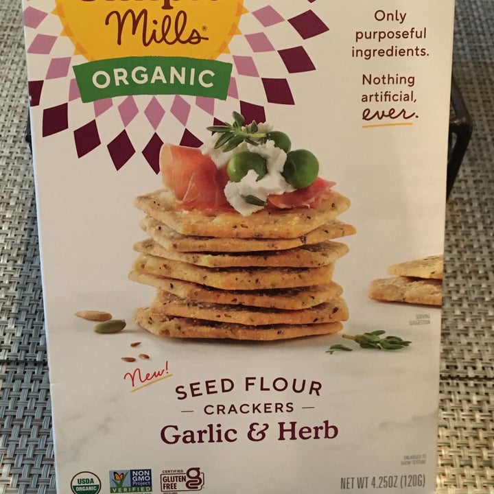 review photo of Simple Mills Garlic and Herb shared by @kaywizz on 20 May 2022 - review