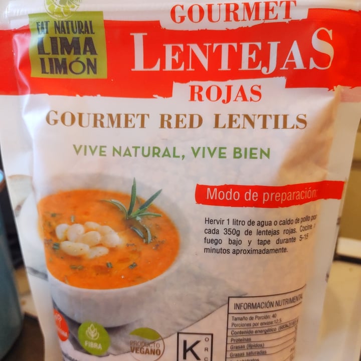 photo of Eat Natural Lima Limon Gourmet Red Lentils shared by @lupita17 on  18 Sep 2022 - review