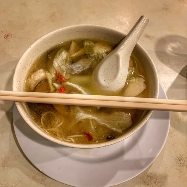 Photo of the dish “Ginger Soup Mee Sua”