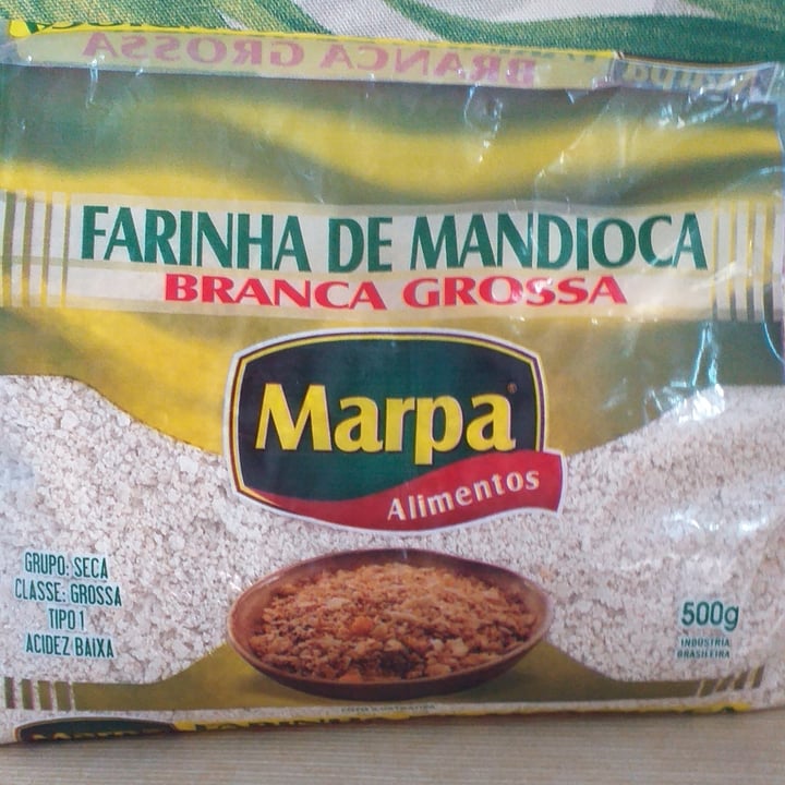 photo of Marpa Farinha de Mandioca Crua shared by @romildo on  14 Jul 2021 - review