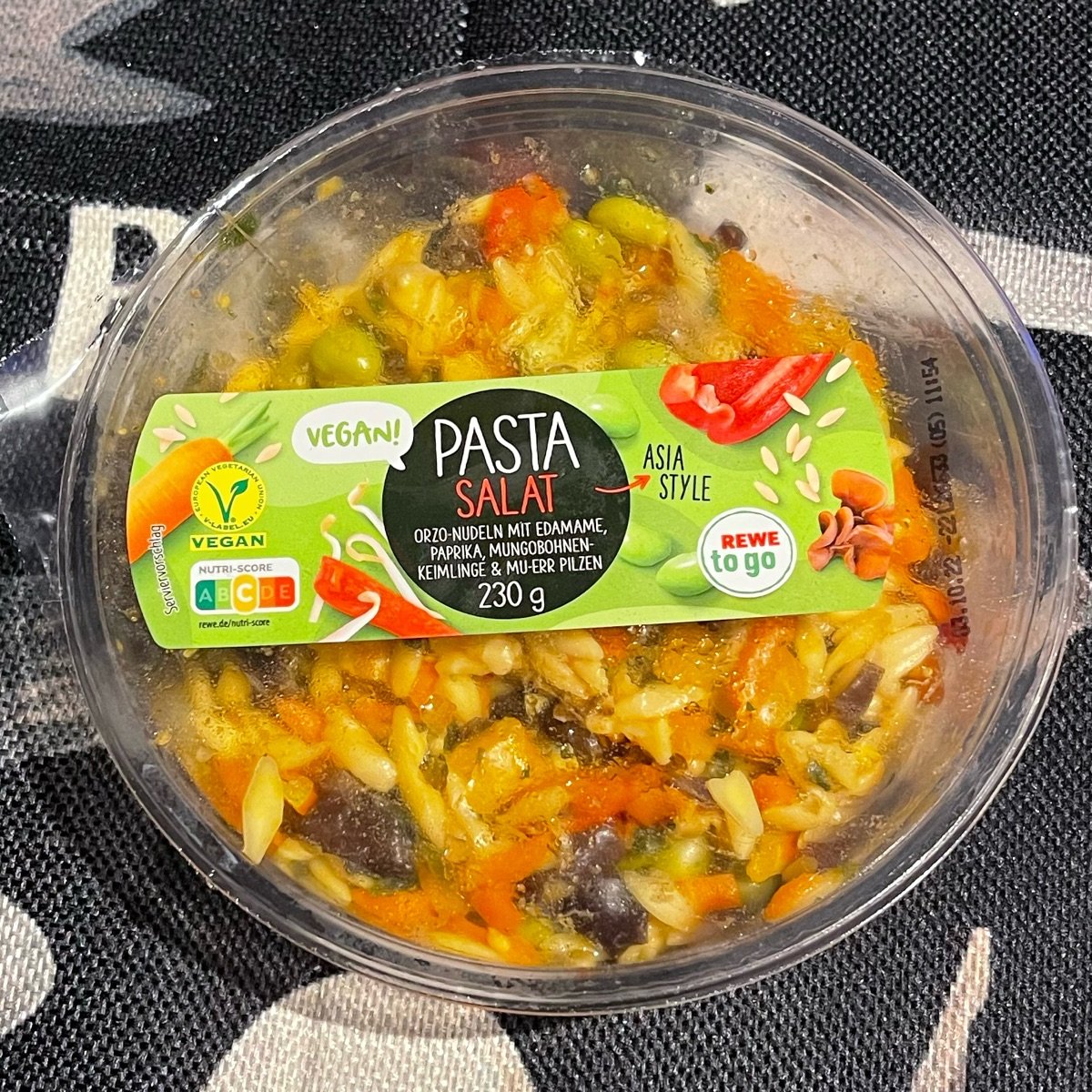 Rewe To Go Pastasalat Review Asia-Style abillion 
