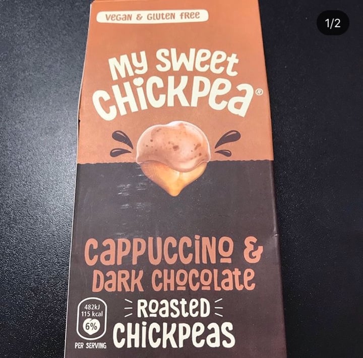review photo of My Sweet Chickpea Cappuccino & Dark Chocolate Roasted Chickpeas shared by @xnikkix on 31 Mar 2020 - review