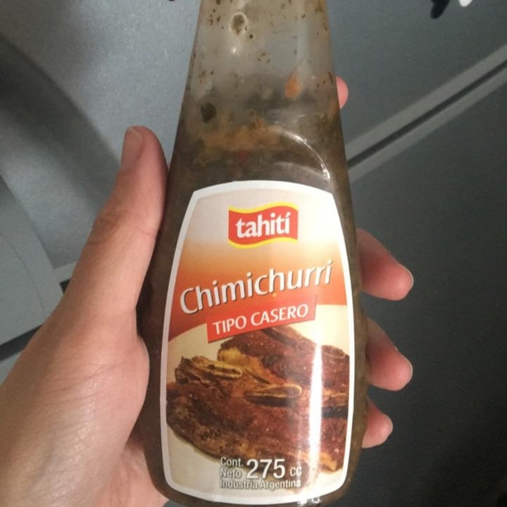 photo of Tahití Chimichurri Tahití (tipo casero) shared by @matimemes on  05 Jan 2021 - review