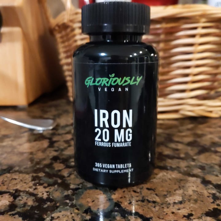 photo of Gloriously Vegan Iron 20mg shared by @hugacow on  20 May 2020 - review
