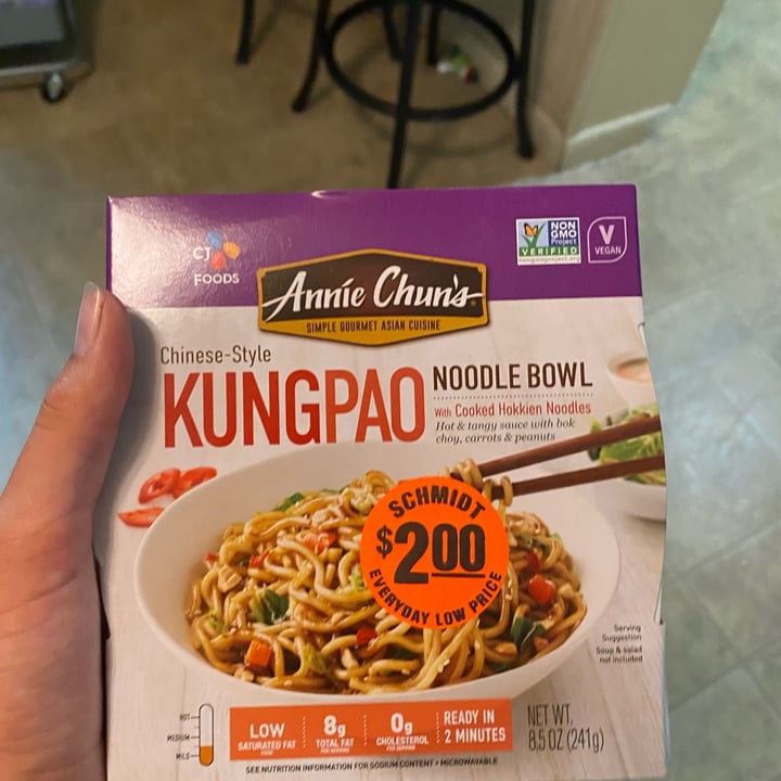 photo of Annie Chun's Kung Pao Noodle Bowl shared by @andrewbrown23 on  03 Aug 2022 - review