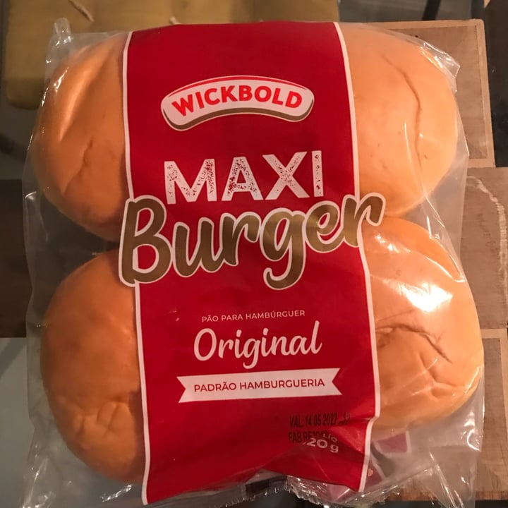 photo of Wickbold Pão máxi burguer shared by @brendaoliveira on  11 May 2022 - review