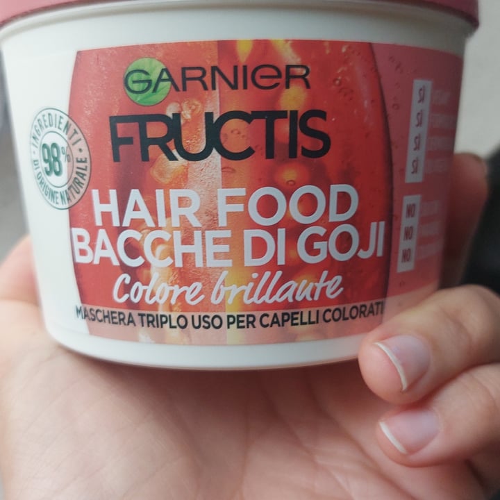 review photo of Garnier 3 in 1 Hair Mask Hair Food Macadamia shared by @martillaveg on 11 May 2022 - review
