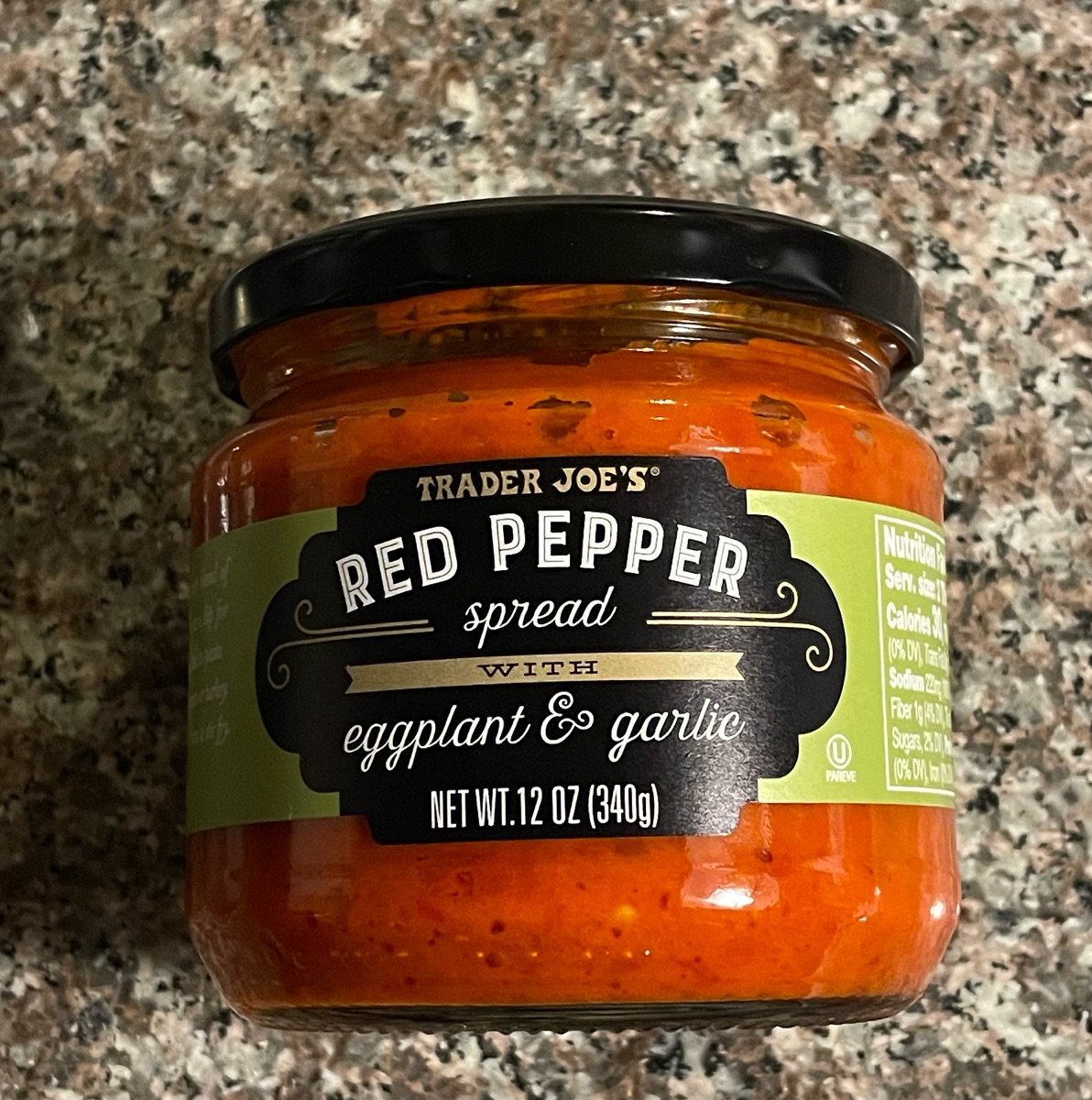 Trader Joe's Red Pepper Spread with Eggplant and Garlic Reviews abillion