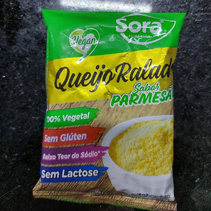 photo of Sora Queijo Ralado Sabor Parmesão shared by @cantodafloresta on  29 Apr 2022 - review