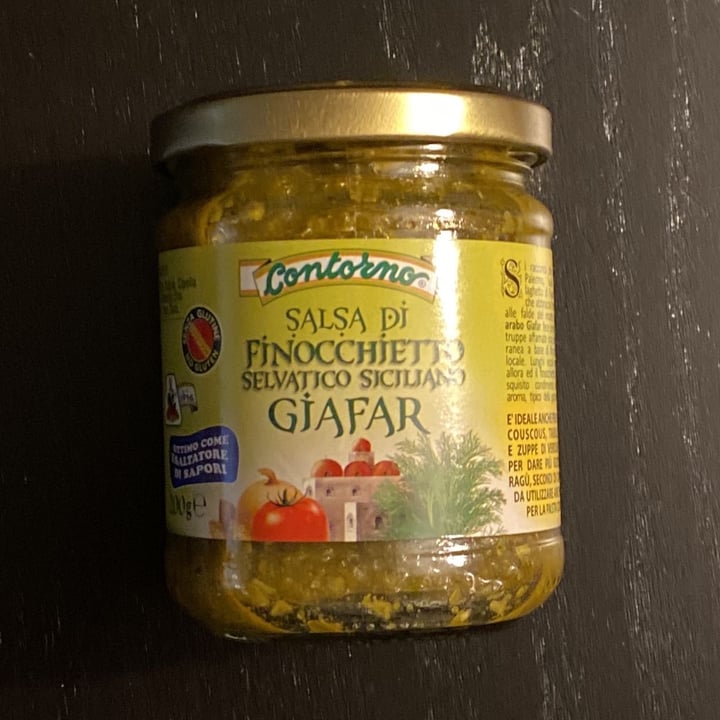 review photo of Contorno Salsa di finocchietto selvatico siciliano Giafar shared by @sabqooe on 08 Dec 2021 - review