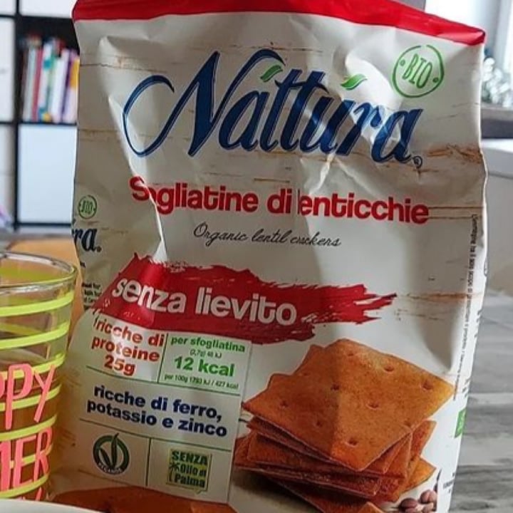 photo of Nattura Sfogliatine di lenticchie shared by @lidiaoliva on  14 Apr 2022 - review