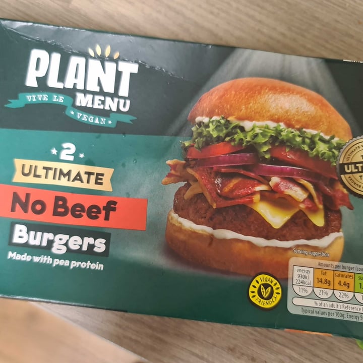 review photo of Plant Menu 2 ultimate no beef burgers shared by @eabillion on 29 May 2022 - review
