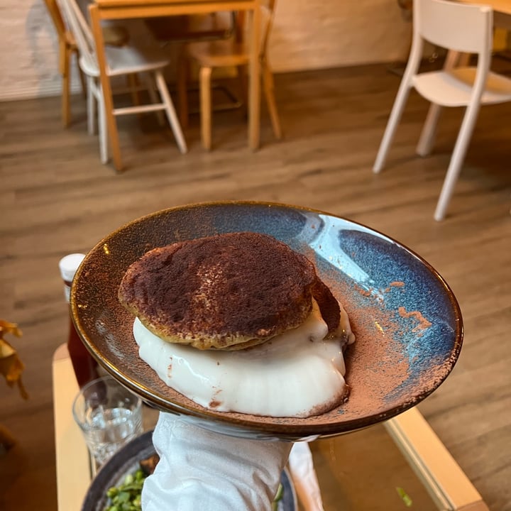 photo of Beans & More Tiramisu Pancakes GF shared by @p2tka on  13 Dec 2022 - review