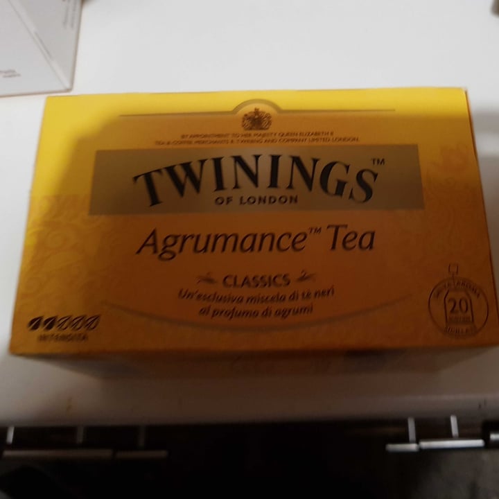 photo of Twinings Agrumance shared by @giulipimpiveg on  31 Dec 2021 - review