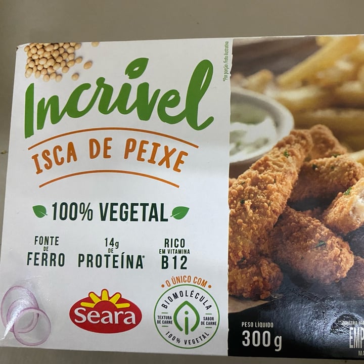 review photo of Incrível - Seara Isca de peixe shared by @giannbr on 08 Jun 2022 - review