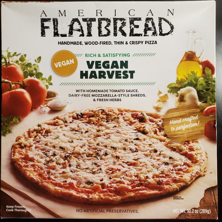 photo of American Flatbread Vegan Harvest Pizza shared by @yomib on  18 Jan 2021 - review