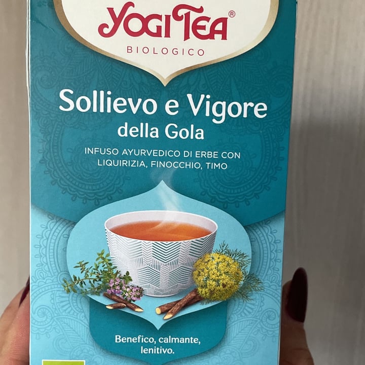 photo of Yogi Tea Organic Sollievo e Vigore della Gola shared by @alessandrabattaglia on  28 Jan 2023 - review