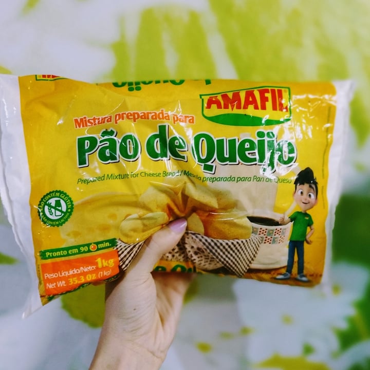 photo of Amafil Mistura Para Pão De Queijo shared by @lauhss on  03 Apr 2022 - review