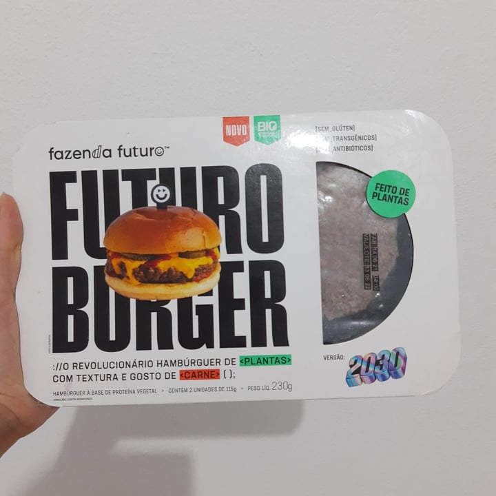 photo of Fazenda Futuro - Future Farm Futuro Burger 2030 shared by @brunaismerio on  24 Sep 2021 - review