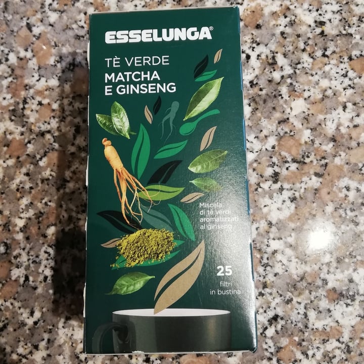 photo of  Esselunga Tè verde matcha e ginseng shared by @gabry0 on  15 Mar 2022 - review